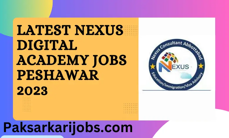 Latest Nexus Digital Academy Jobs Peshawar 2023